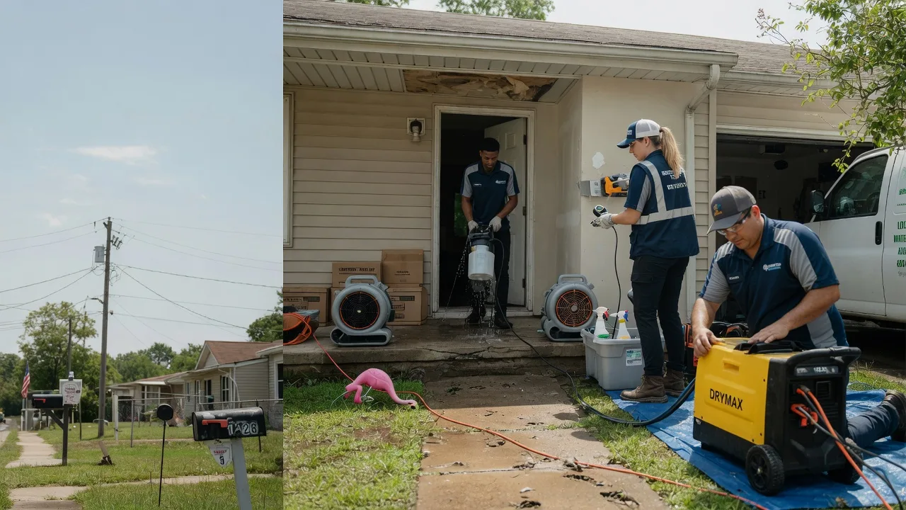 Storm Damage Water Removal in Stonewall, OK near me